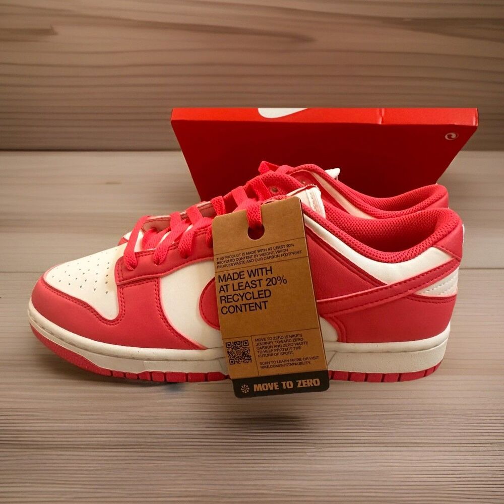 NIB Women's 11, Men's 9.5  Nike Dunk Low Next Nature DD1873-600 Aster Pink Sail - Picture 6 of 6